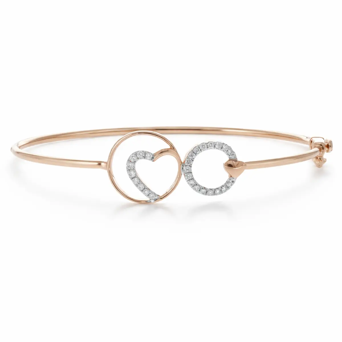 0.13 CT NATURAL DIAMOND BRACELET 18K GOLD